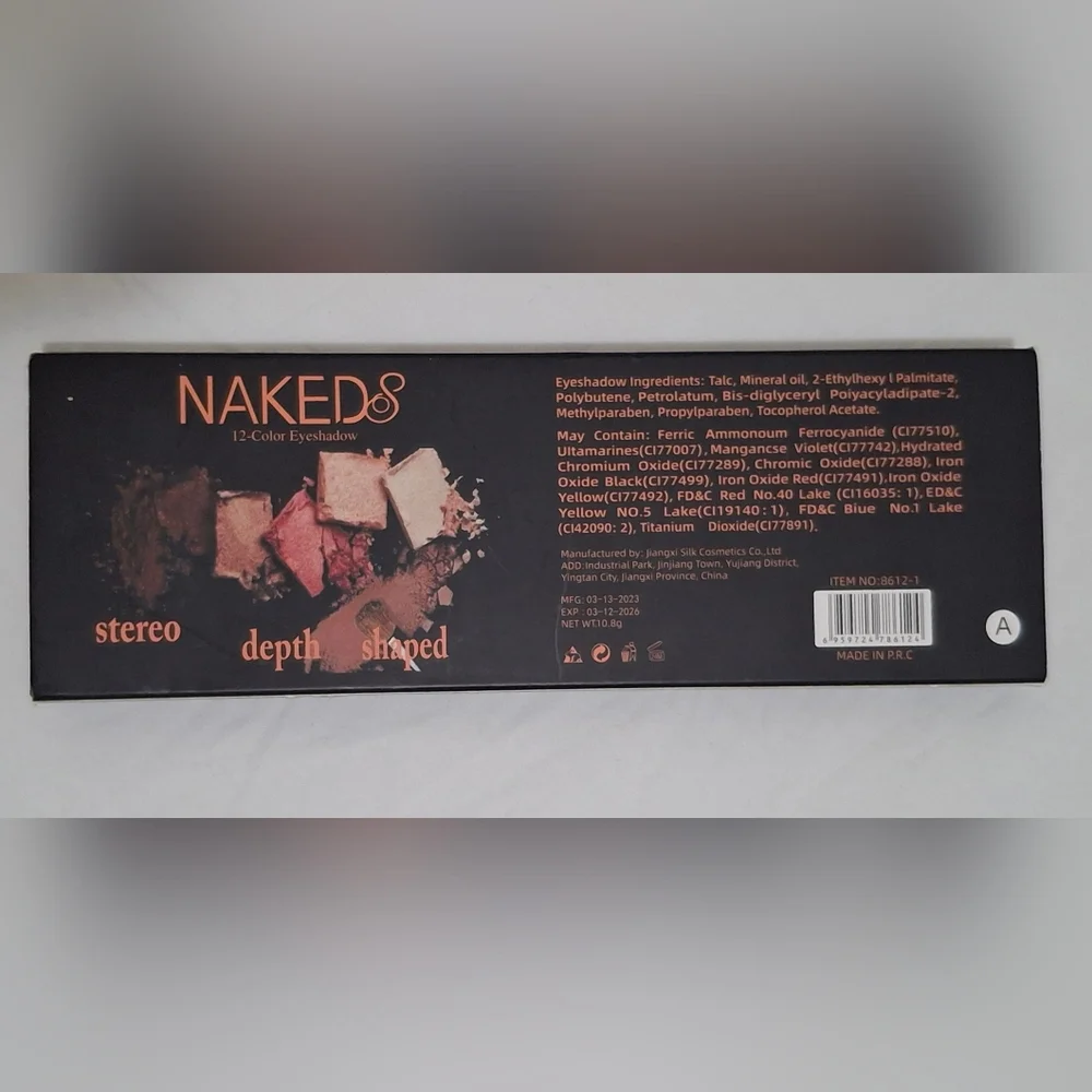 NAKEDS 12-Color Matte Neutrals Eyeshadow Palette